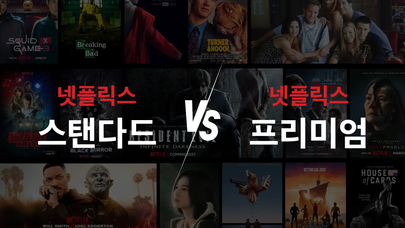 넷플릭스 멤버십 종류