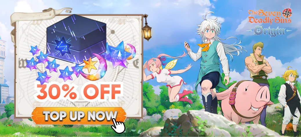 The Seven Deadly Sins: Origin top up