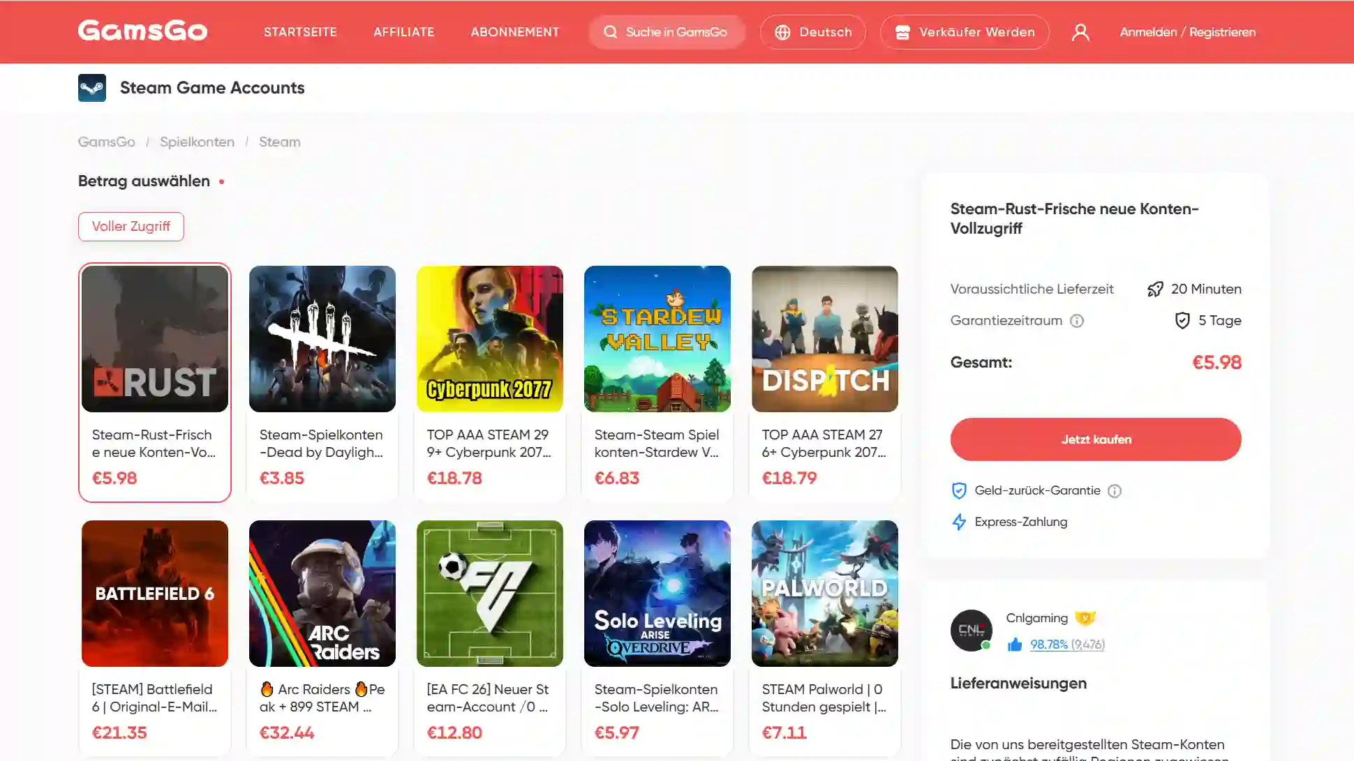 steam sale