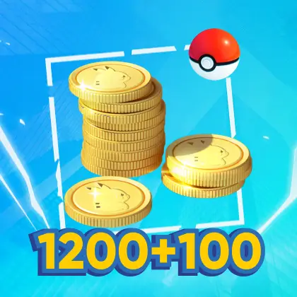 1200 + 100 PokeCoins
