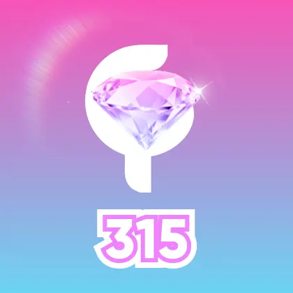 다이아몬드 315개