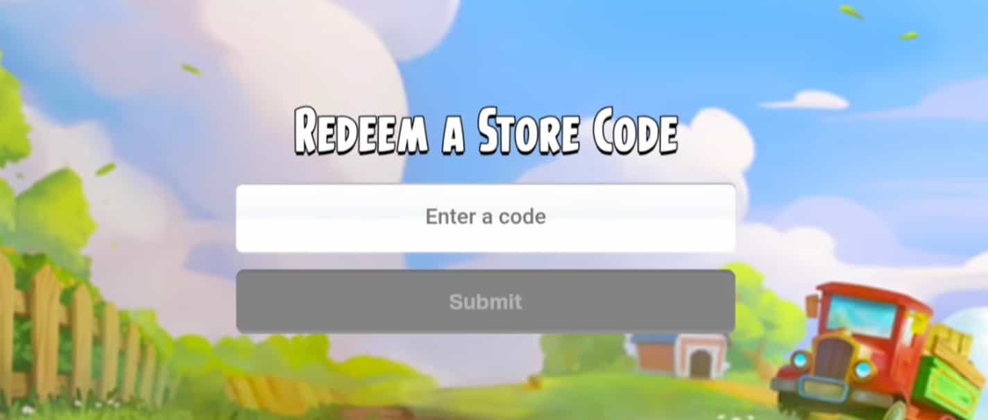 Redeem Hay Day Store Codes step 2