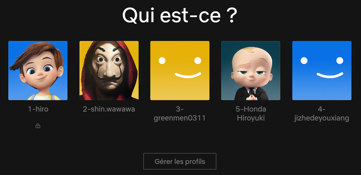 changer la langue sur Netflix