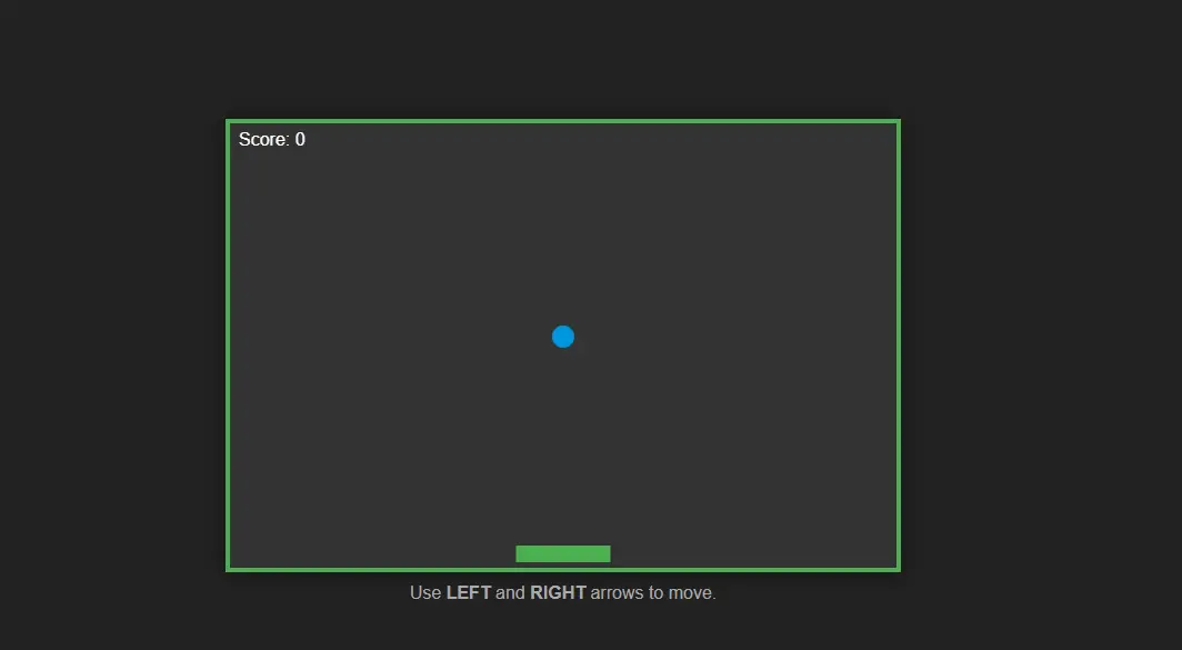 A 2D mini-game created by Gemini 3