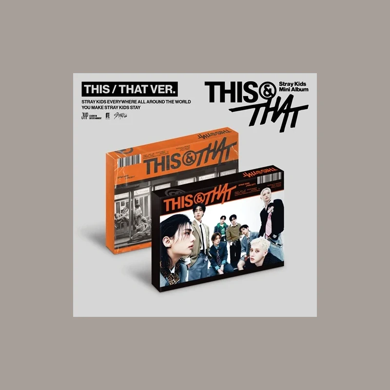 스트레이 키즈 THIS AND THAT 앨범 커버