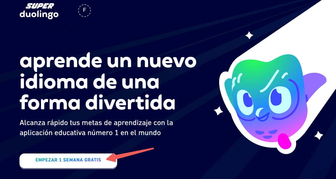 Essai gratuit Super Duolingo