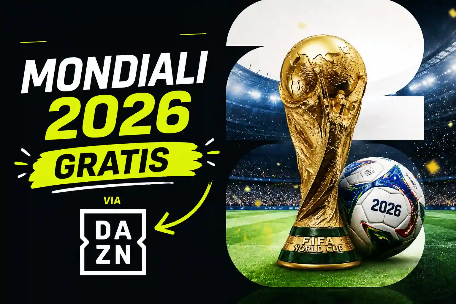 mondiali 2026 gratis