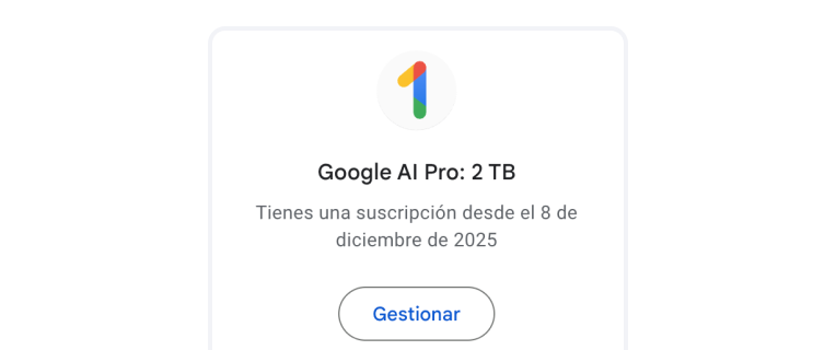 Suscripción a Google AI Pro