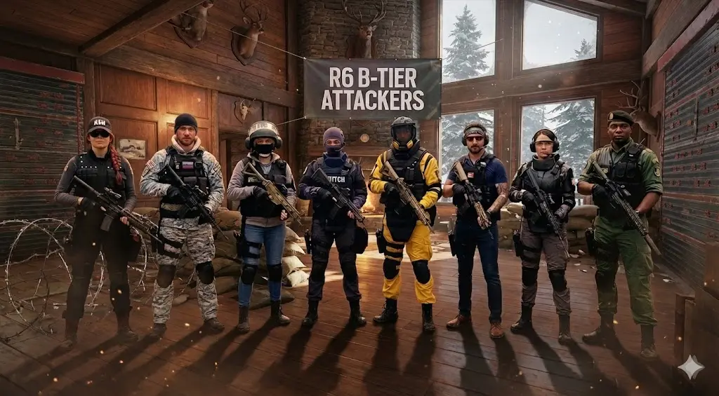 R6 B-Tier Attackers