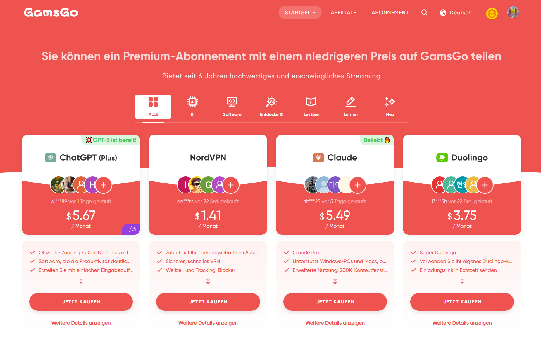 GamsGo Duolingo