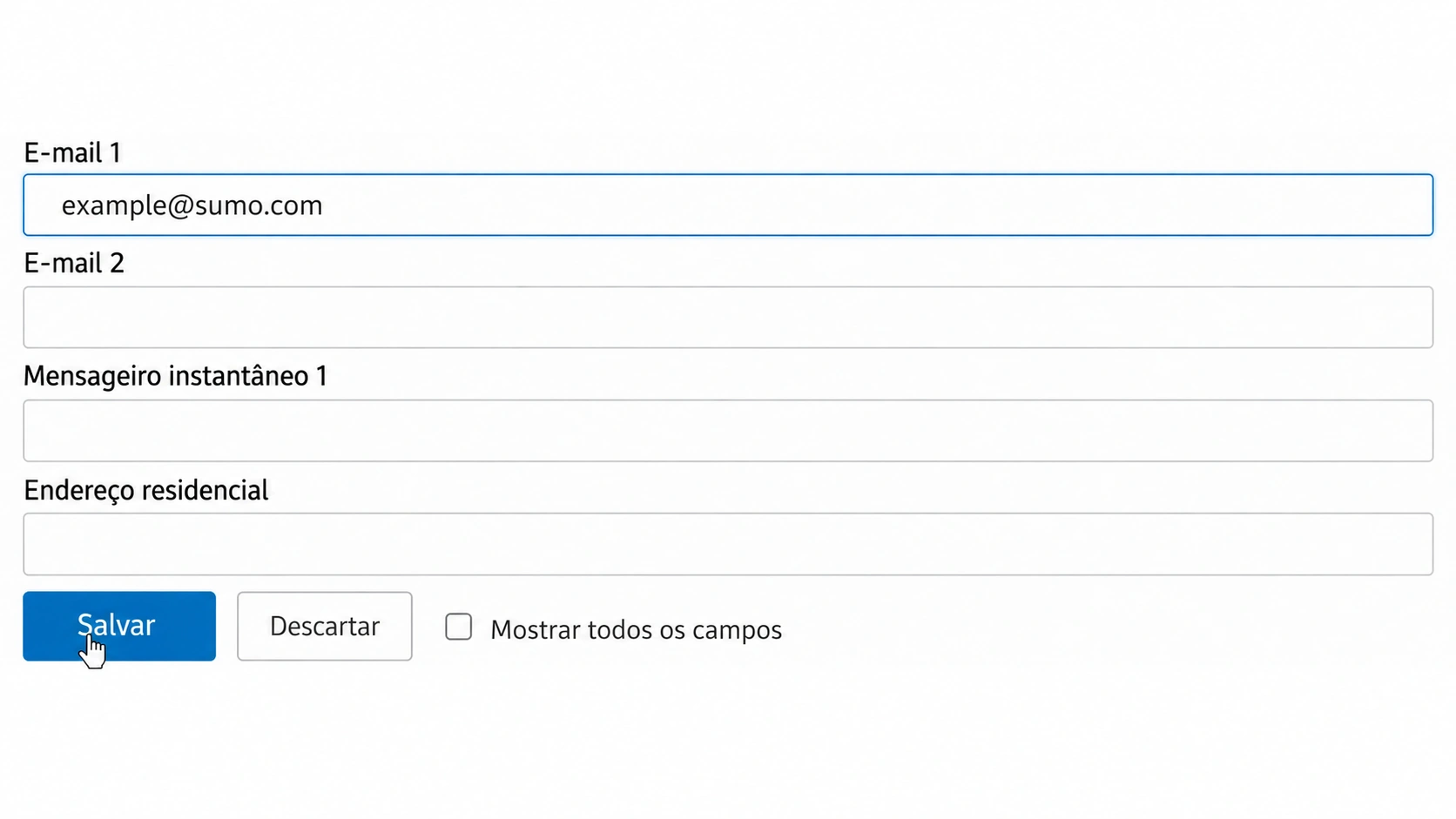 permitir e-mail no XFINITY