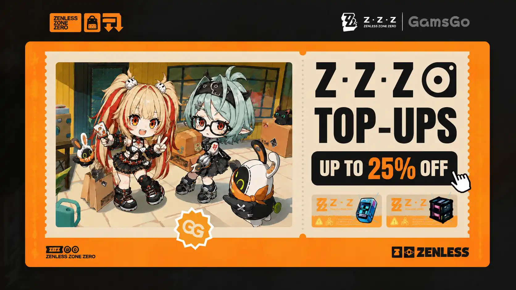 zzz top up