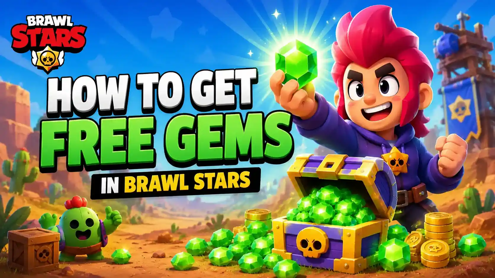 how to get free gems in brawl stars