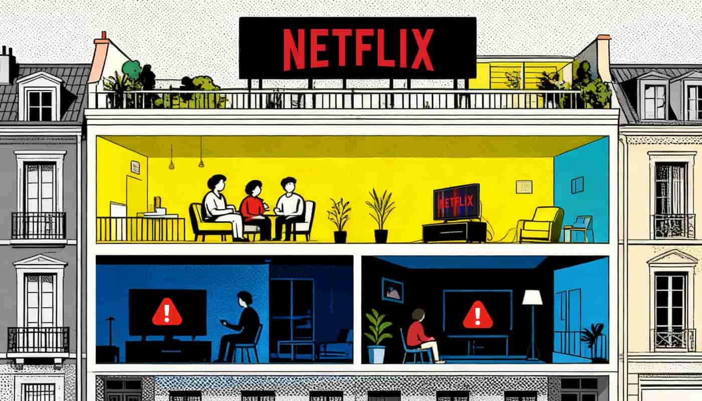 your device isn't part of the netflix household