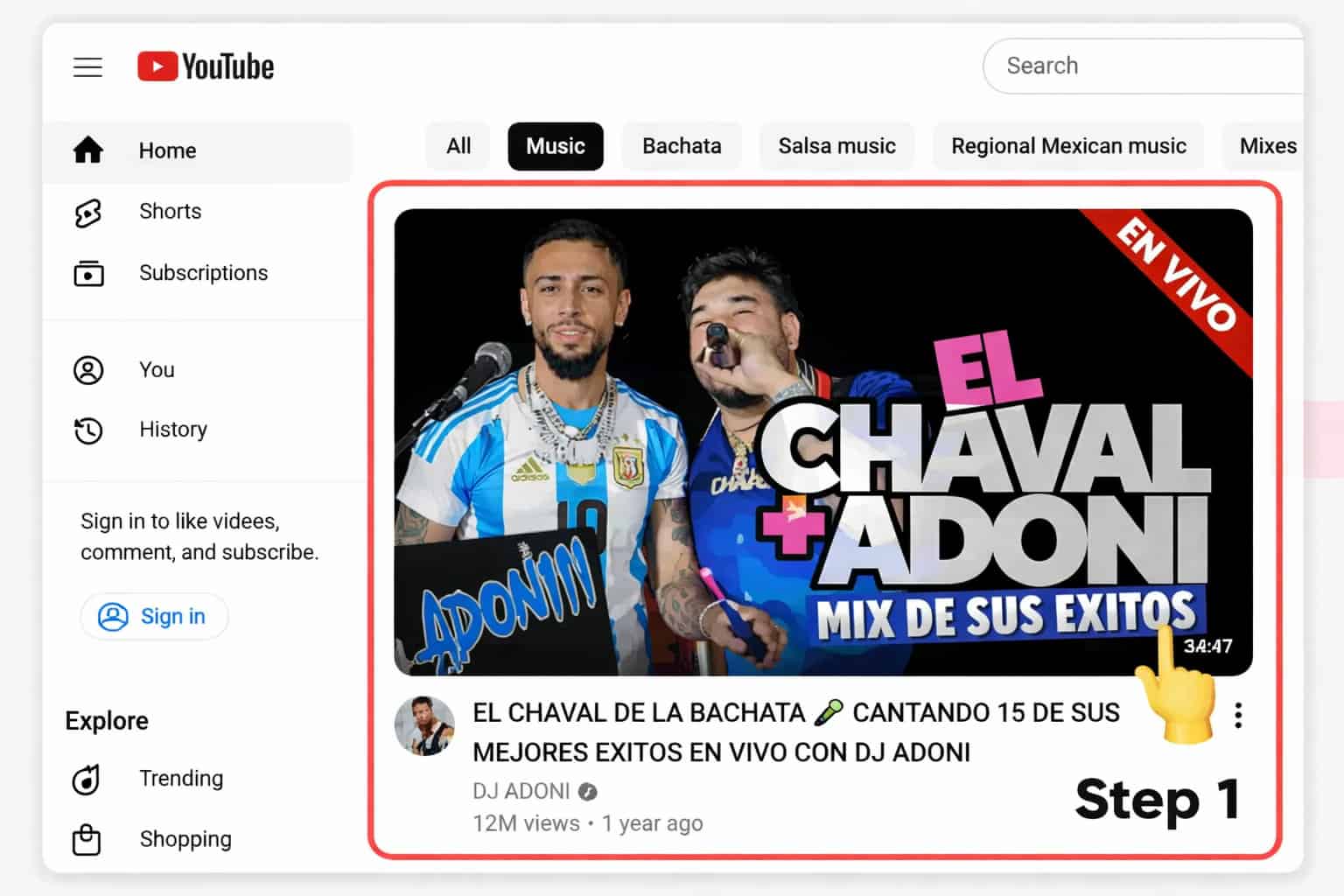 extract audio from youtube video