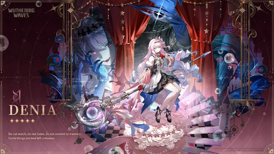 Wuthering Waves Denia official splash art