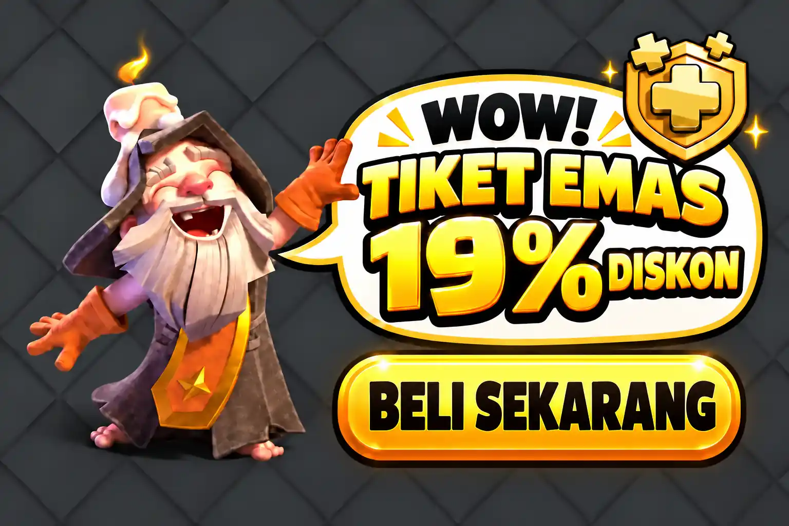 Tiket Emas Clash of Clans