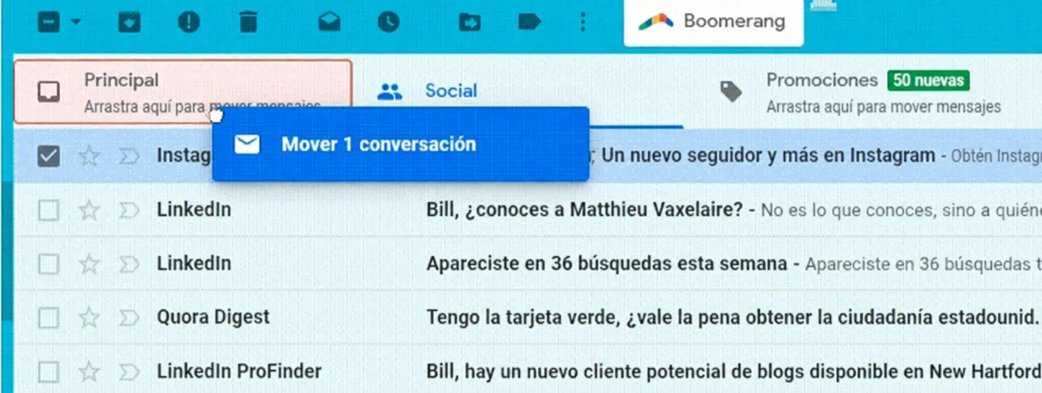 cómo añadir un correo a la lista blanca de Gmail