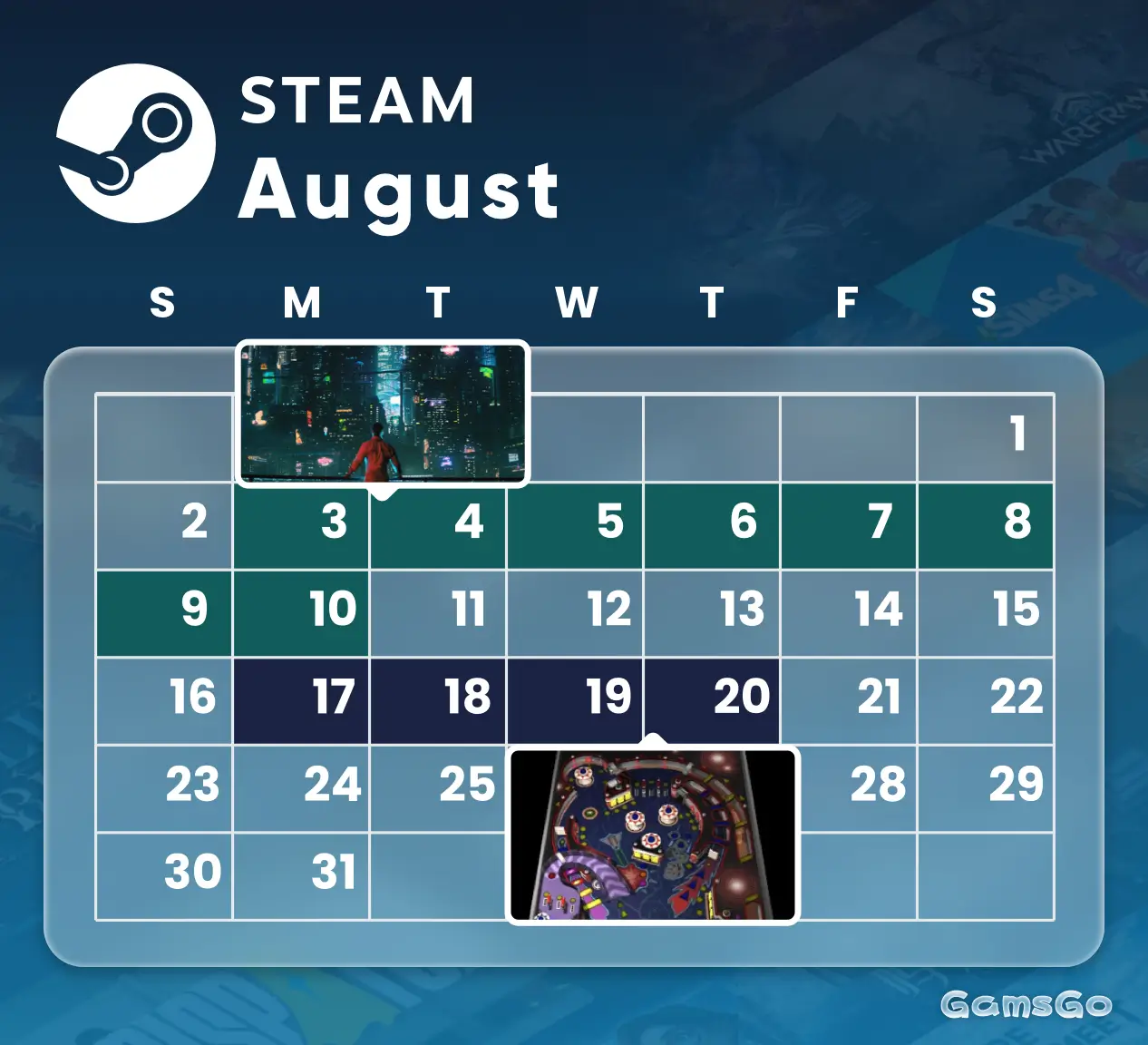 steam sale dates