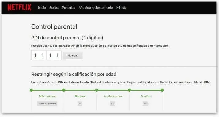 netflix parental controls