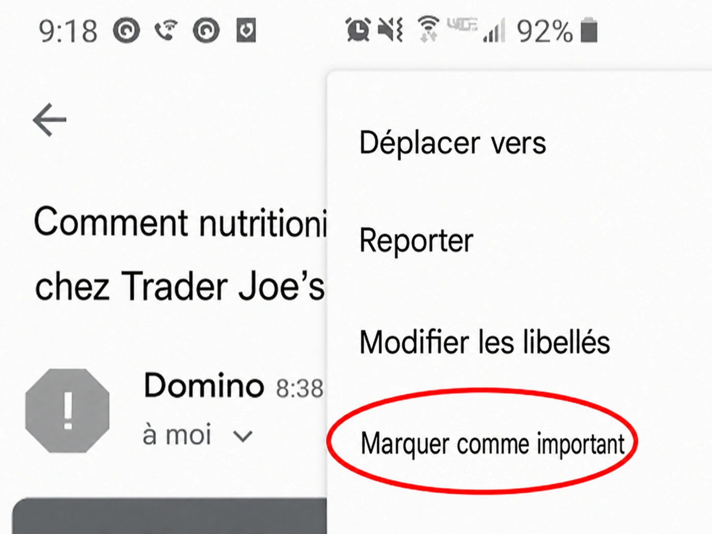 comment ajouter une adresse e-mail à la liste blanche dans Gmail