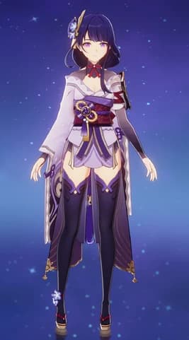 Raiden Shogun Portrait