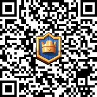Código QR do Clash Royale