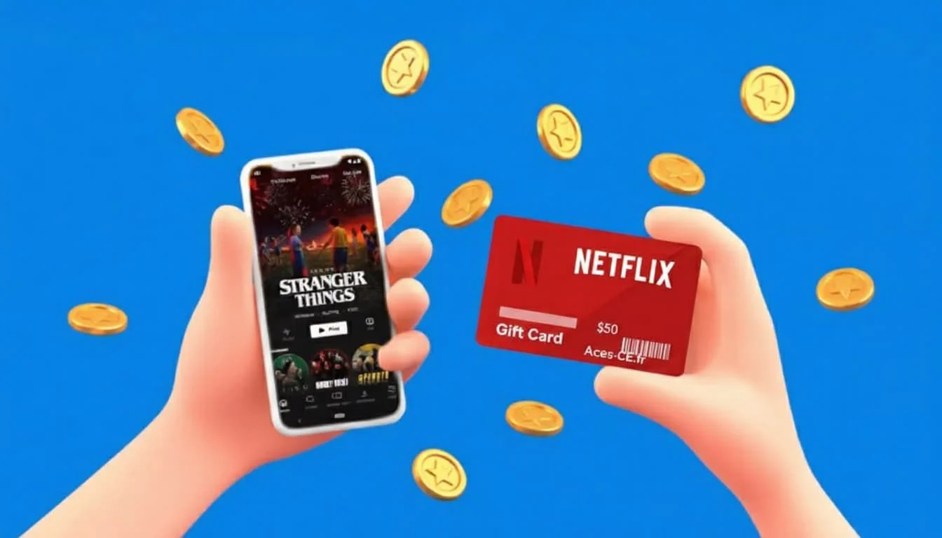 Rabattierte Netflix-Guthabenkarten