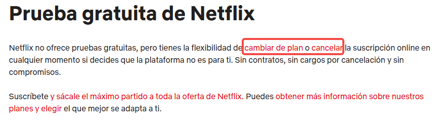 Centro de ayuda oficial de Netflix