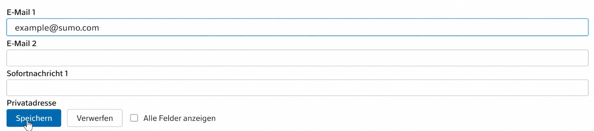 XFINITY E-Mail whitelisten