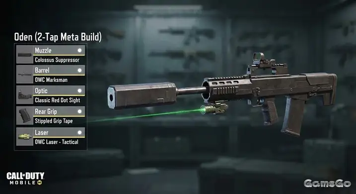 Best Oden Loadout in COD Mobile