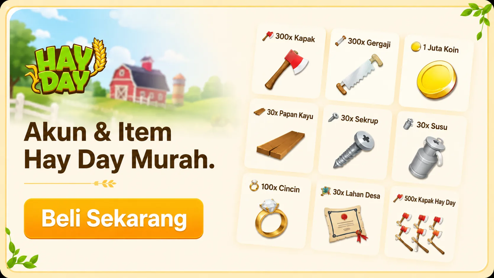 kode qr hay day