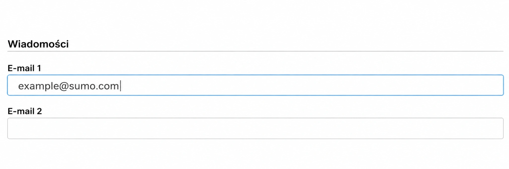 COMCAST biała lista e-mail