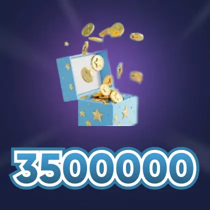 3500000 Münzen