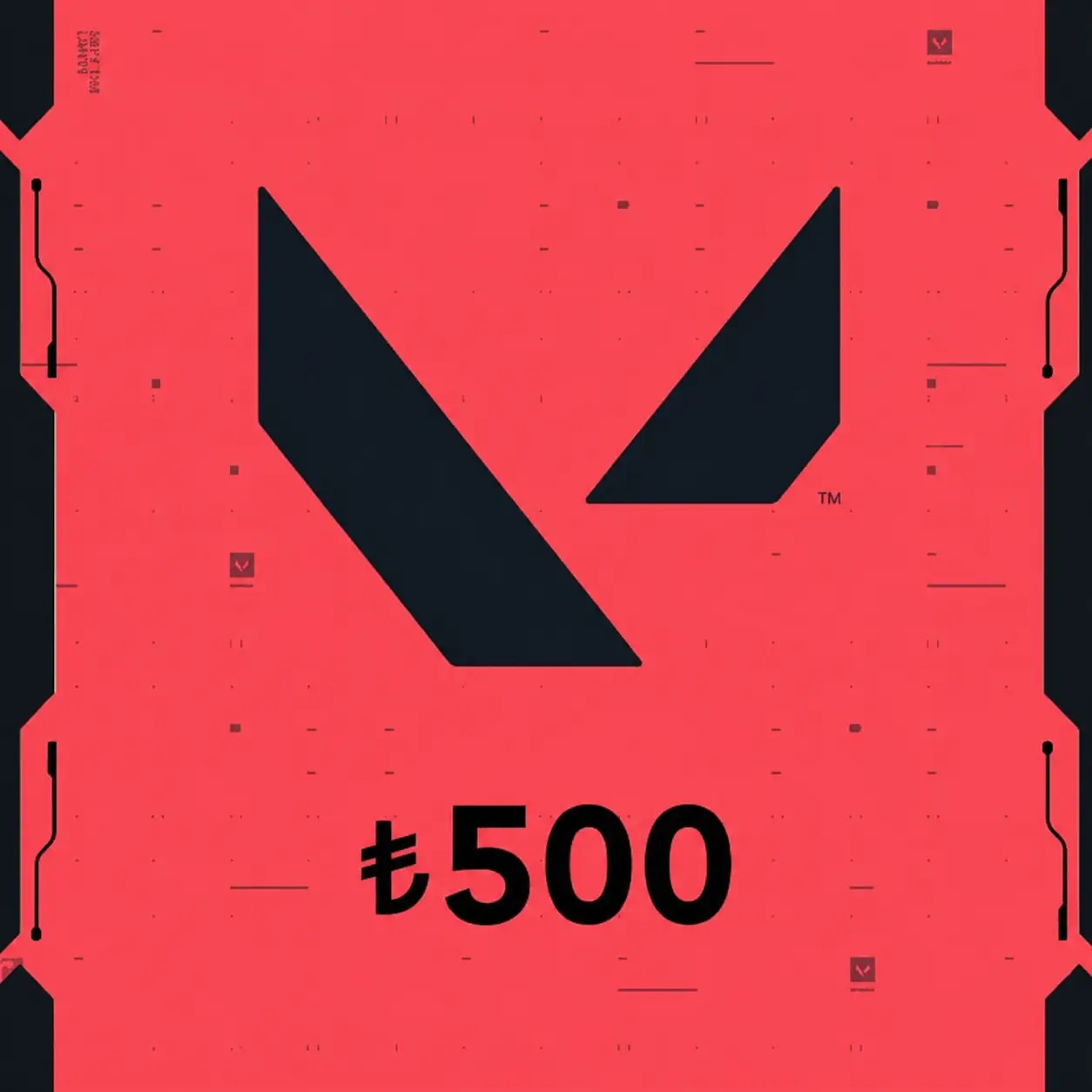 Valorant 500 TRY - 1700 VP Gift Card