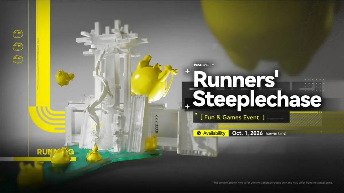 Runners' Steeplechase event