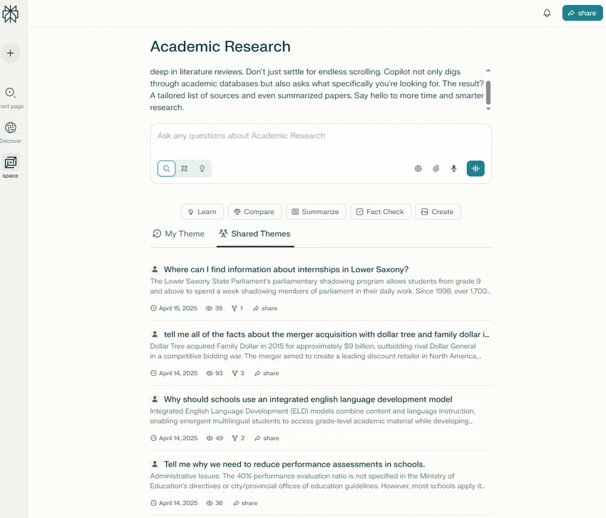 perplexity pro for academic research and writing