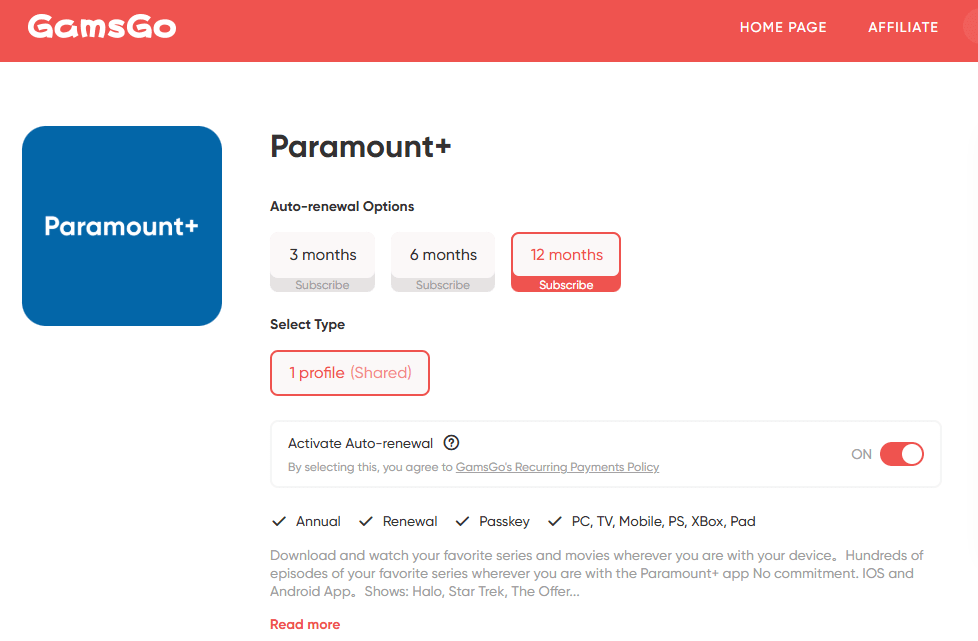 Cheapest Way to Get Paramount Plus