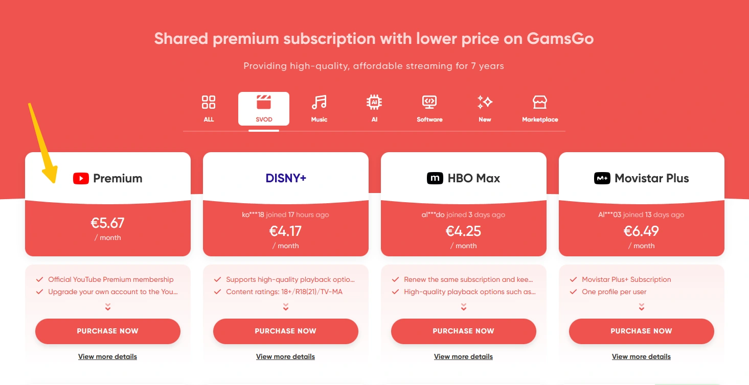 YouTube en segundo plano con YouTube Premium