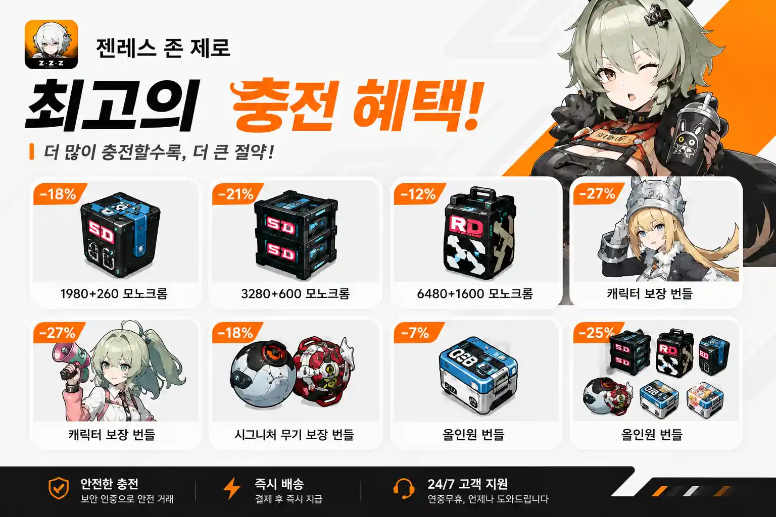 젠레스 존 제로 배너 일정