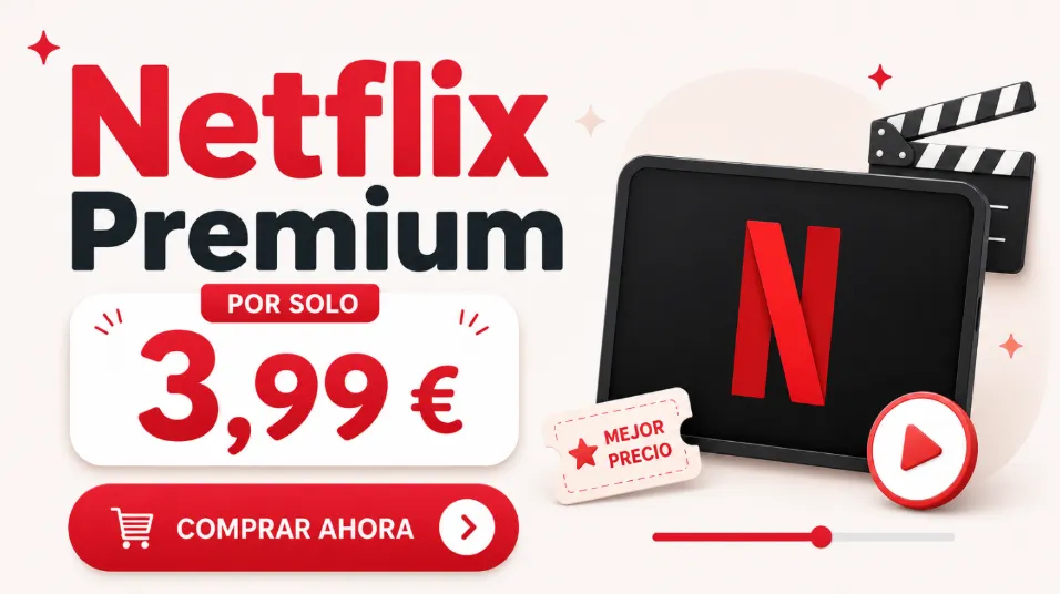 comprar Netflix barato