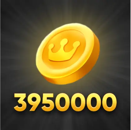 3950000 Coins