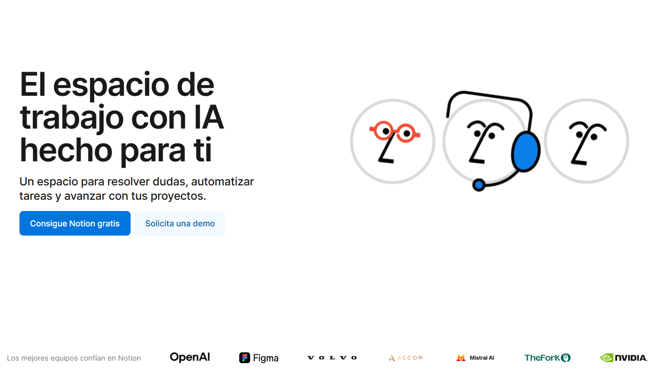 notion herramienta ai productividad
