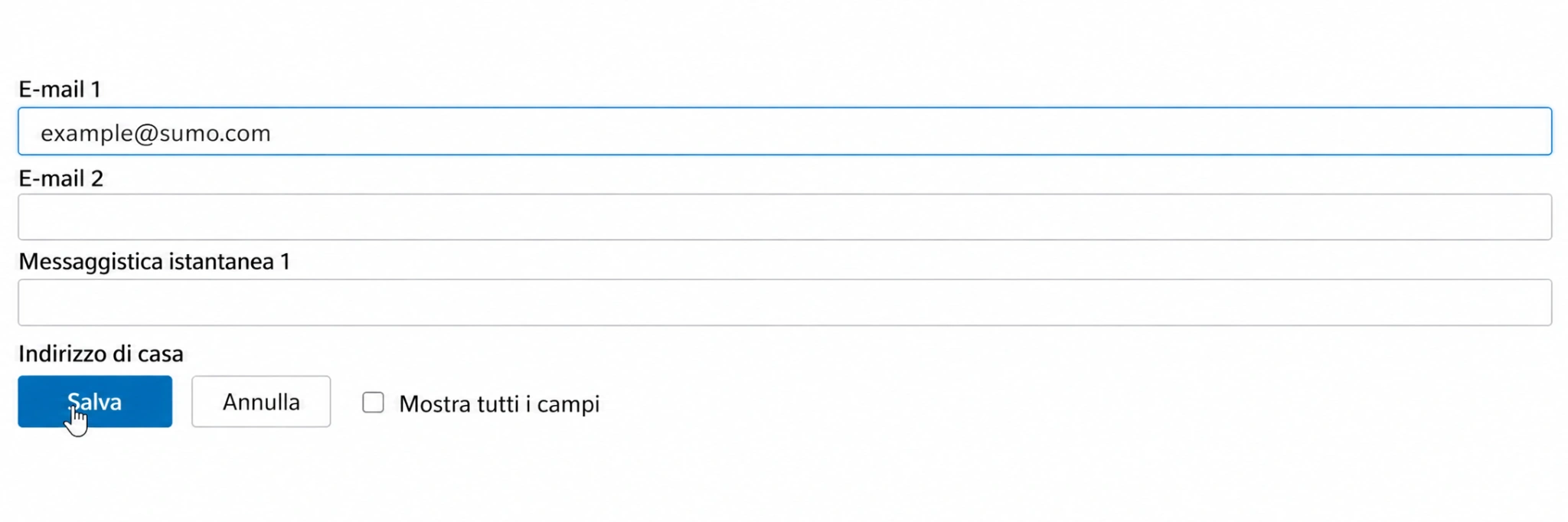 whitelist e-mail XFINITY