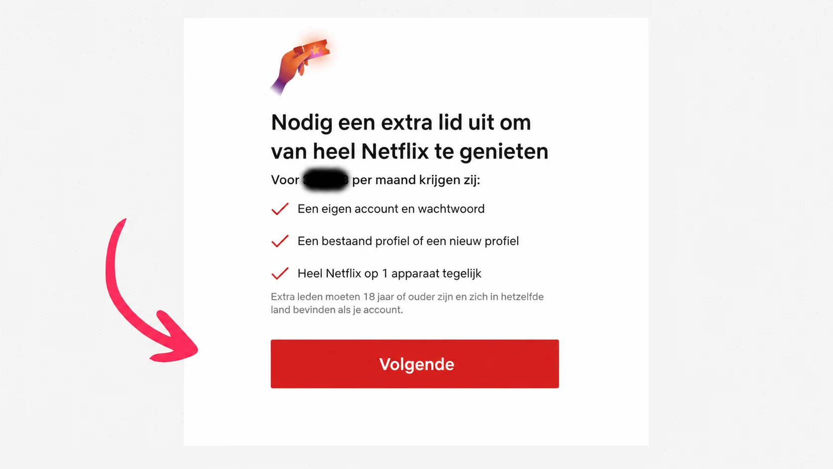 Stappen om een Netflix-account te delen