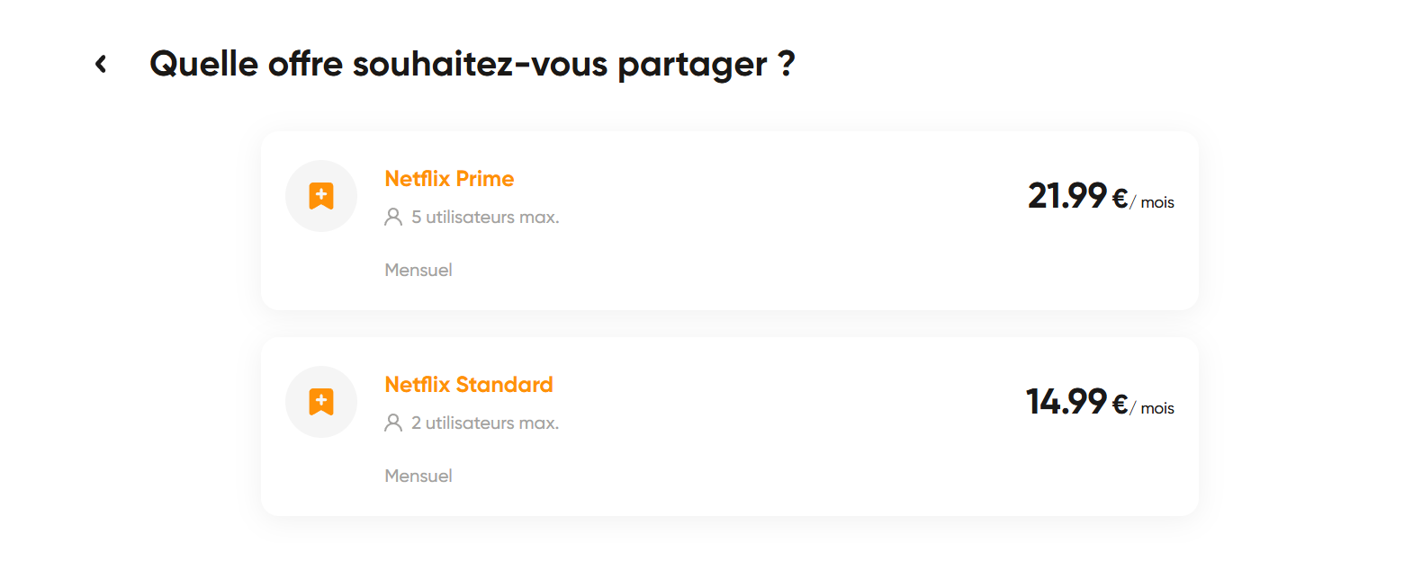 prix netflix 4 écrans