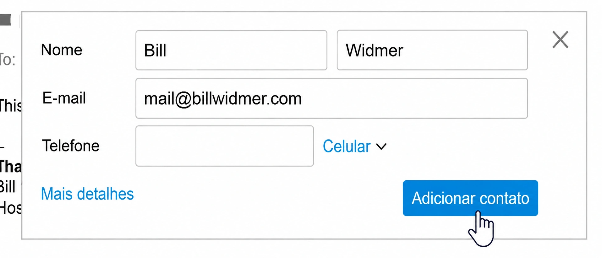lista de permissões de e-mail AOL