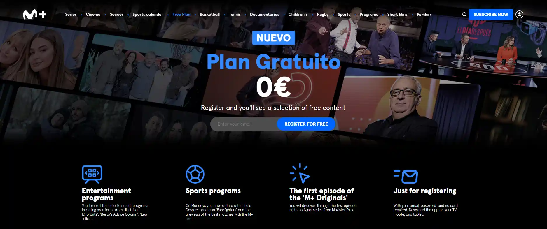 Plan gratuito de Movistar Plus