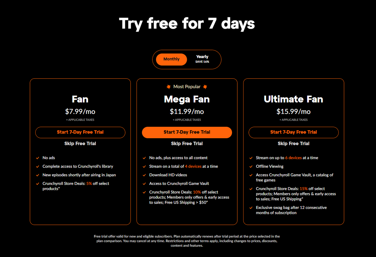 7-day free trial