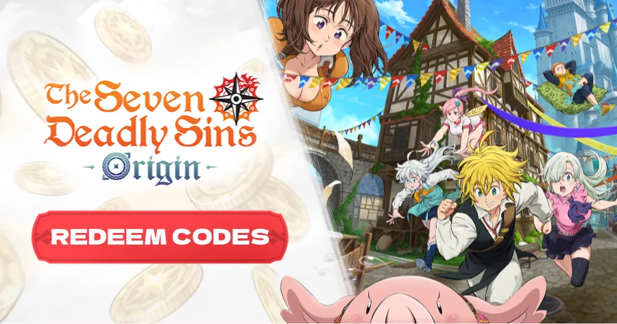 The Seven Deadly Sins Origin codes